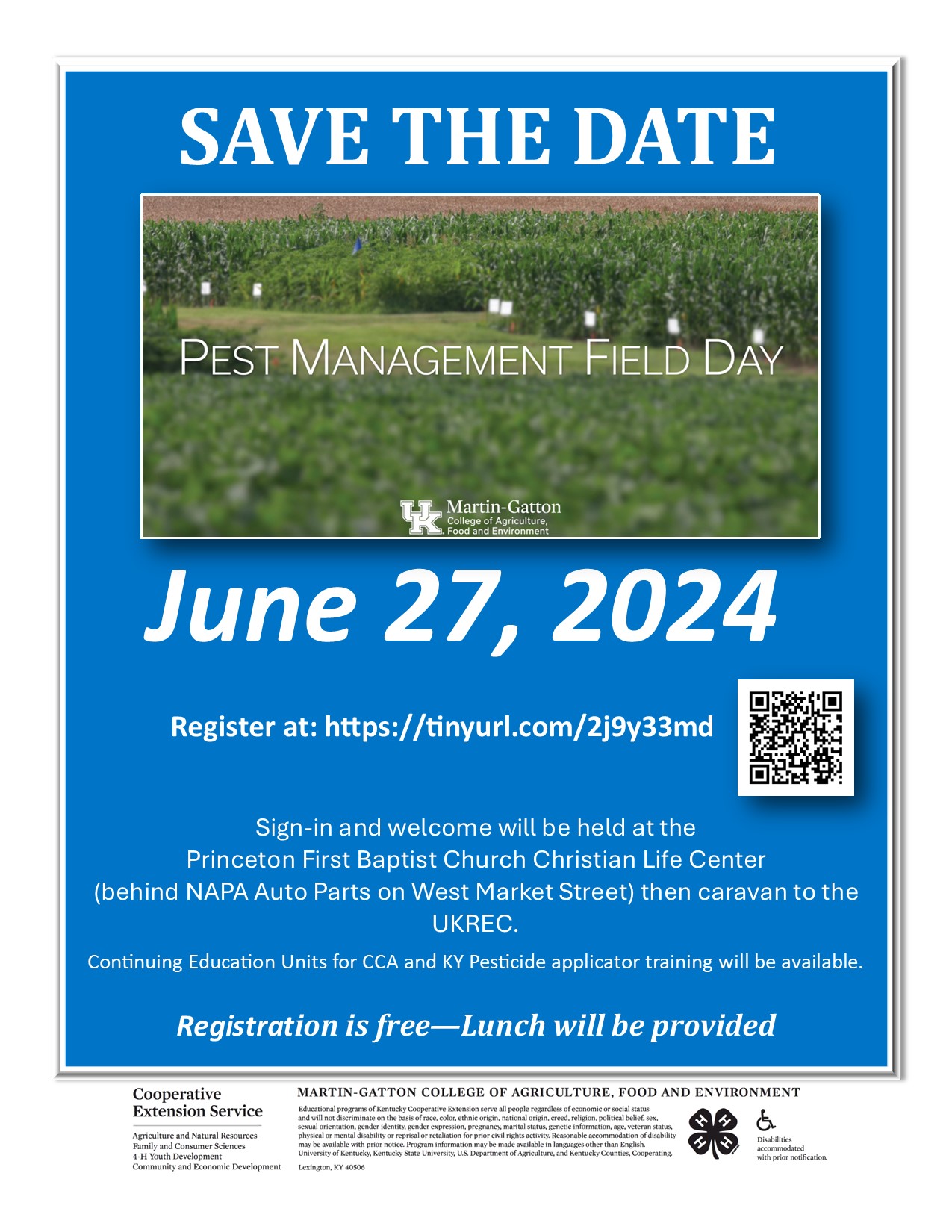 2024 Pest Management Field Day - June 27, 2024